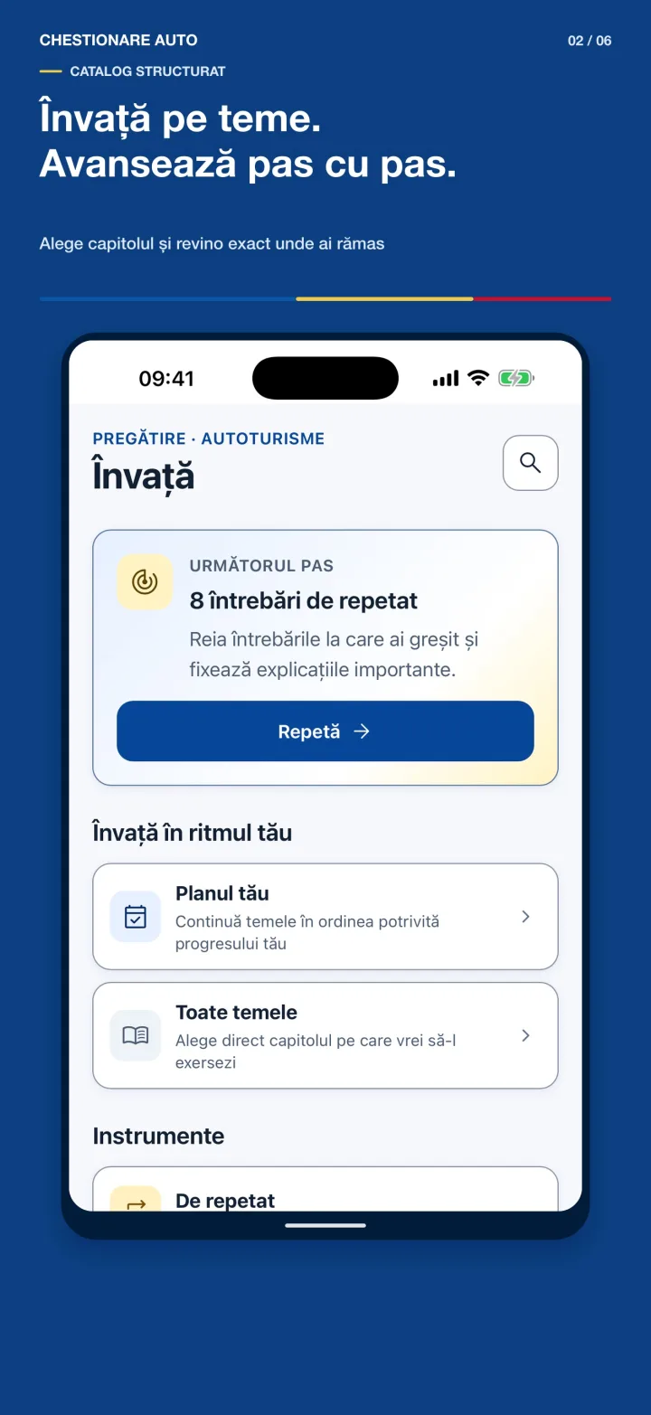 Chestionare Auto România 2026 screenshot 1