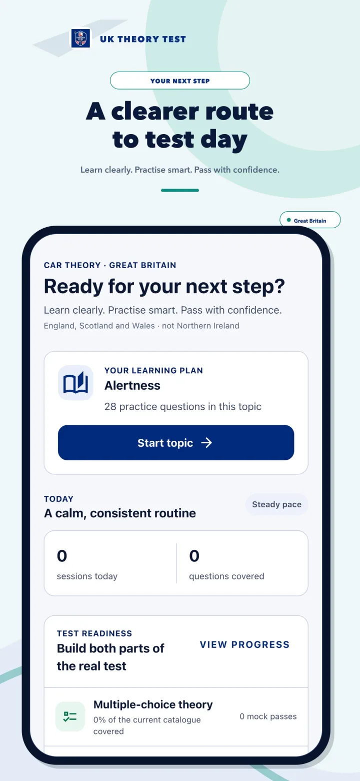 Driving Theory Test UK 2026 screenshot 1